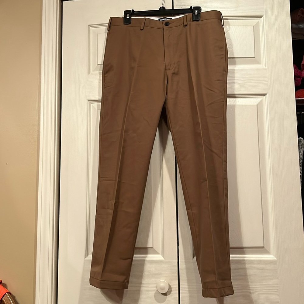 Men's Brown Chino Pants - Tailored Fit